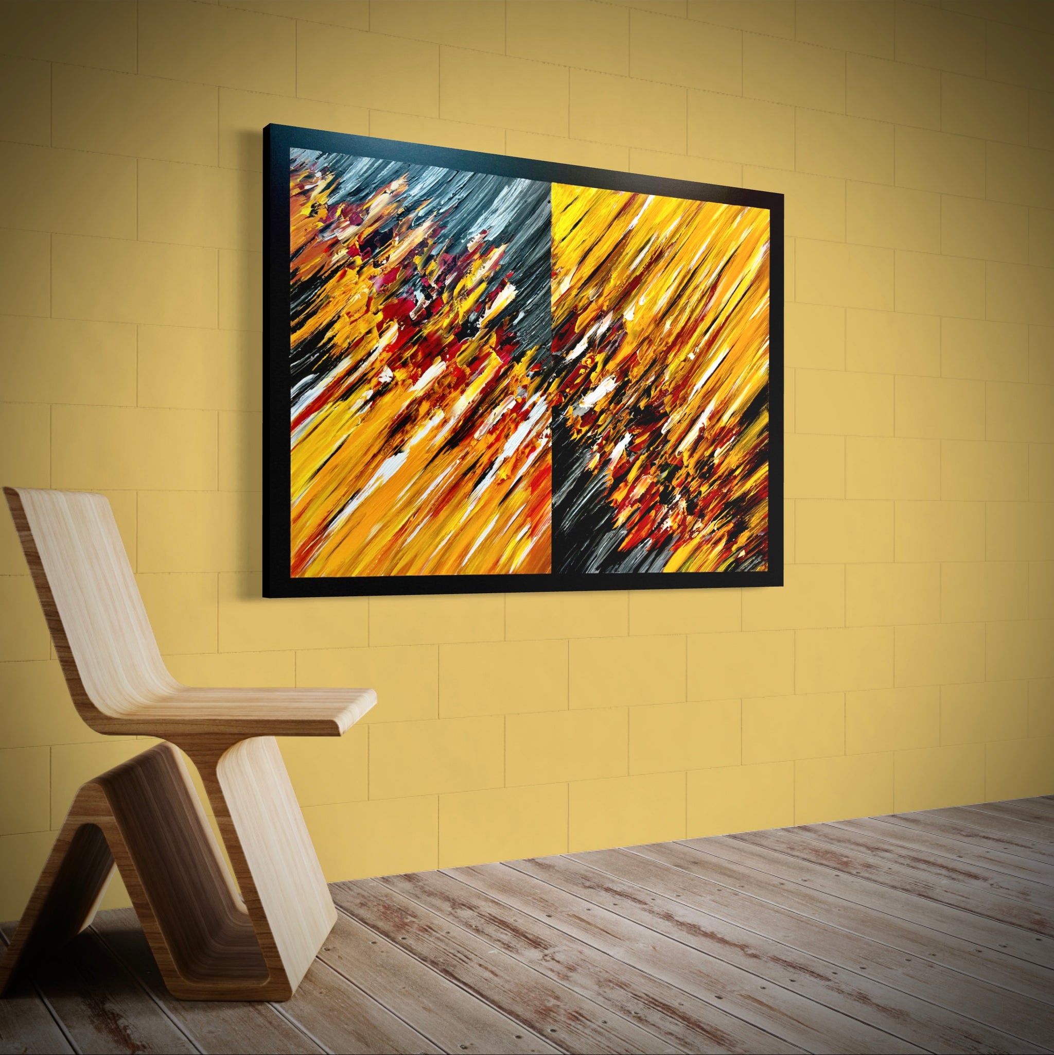 Daytime Friends And Nighttime Lovers Tim b Abstract Art